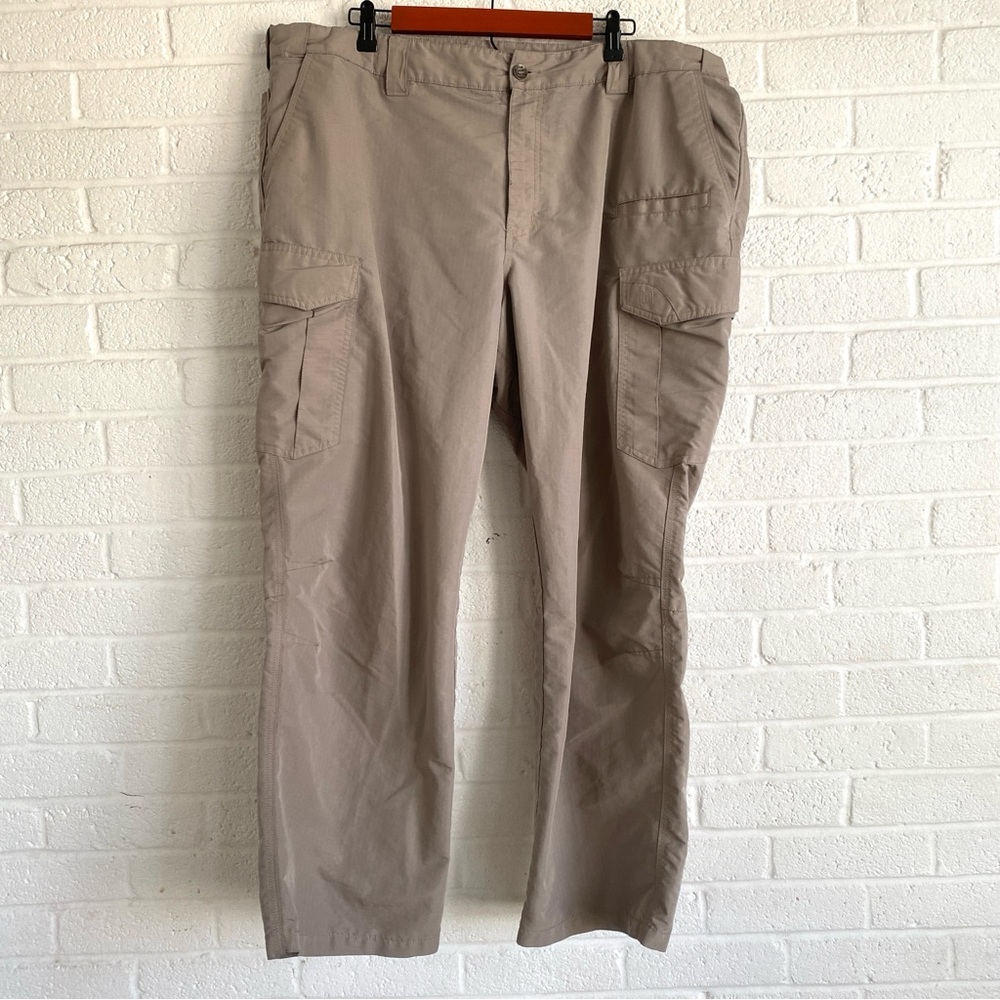 5.11 Tactical Series Mens Pants 46x30 Beige Khaki Cargo Pants Gorpcore Technical